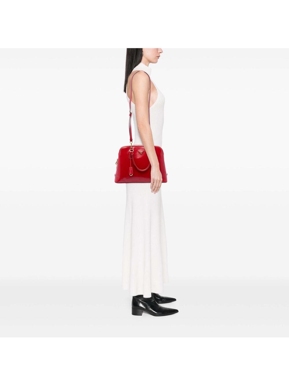 Prada Medium Saffiano Vernice Promenade #369063P70B - Picture 6 of 6